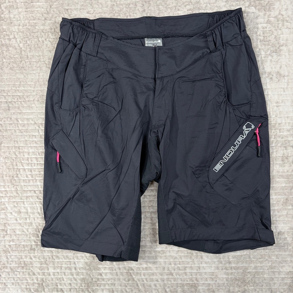Endura Hummvee Lite‎ Cycling Shorts Womens Medium Black MTB E8036 Mountain Bike